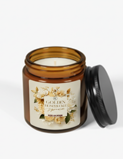 Golden Honeysuckle Spice Soy Candle