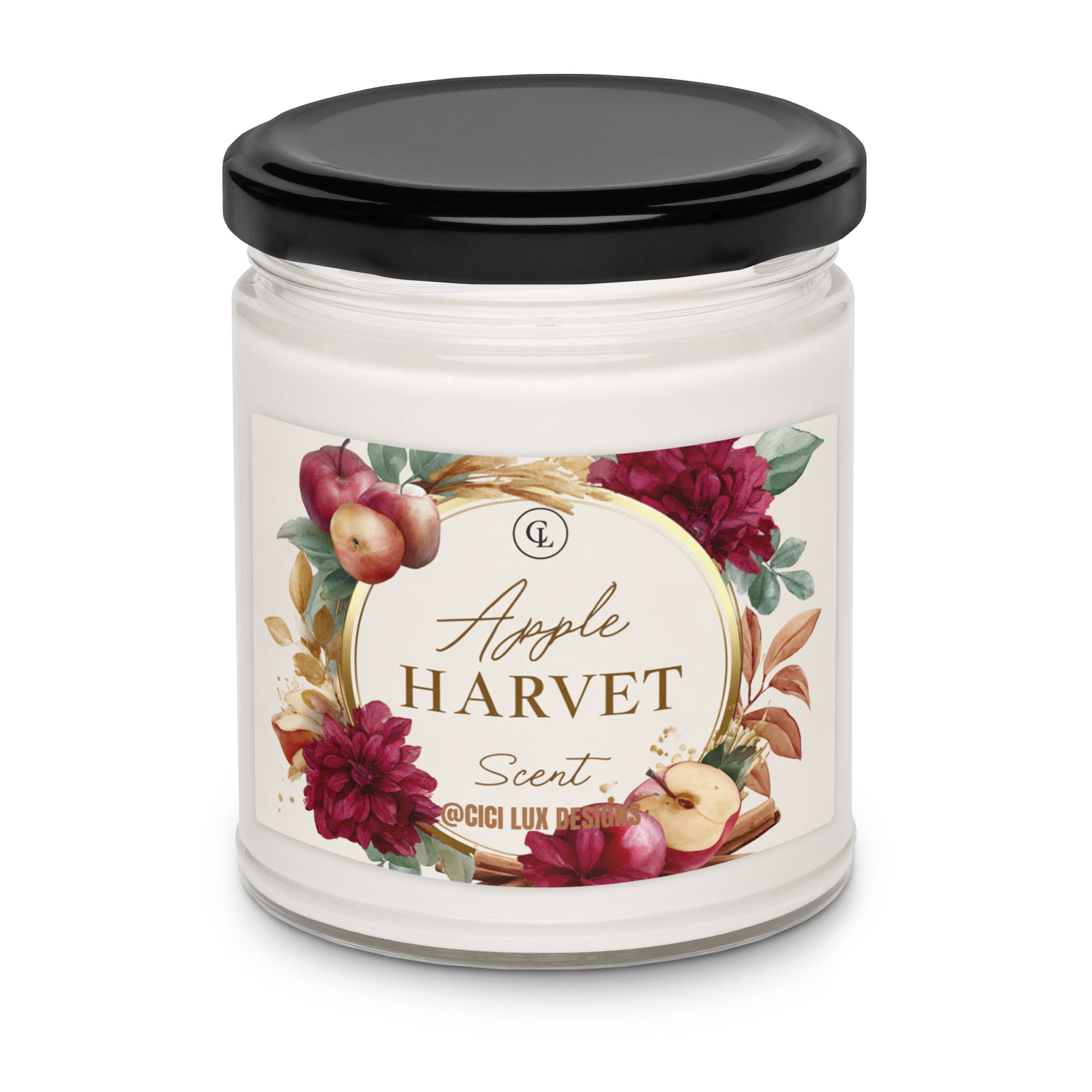 Scented soy candle