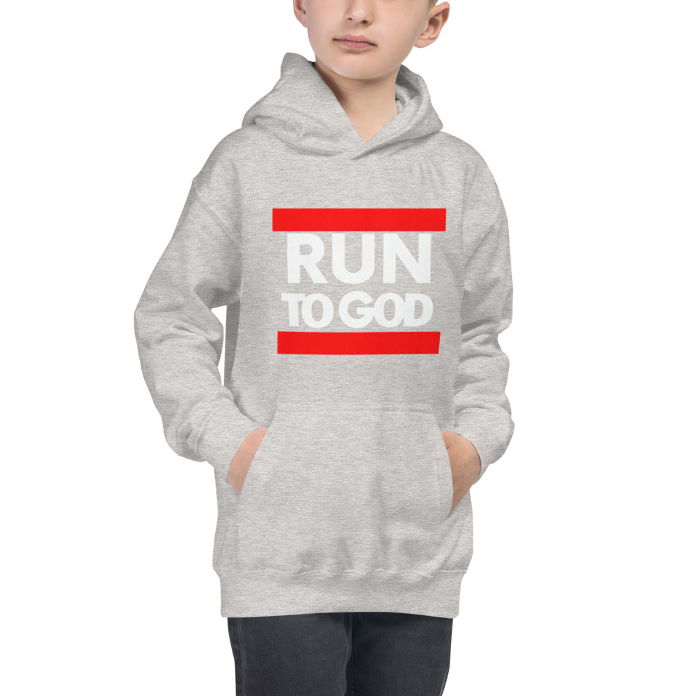 Run to God Kids Hoodie