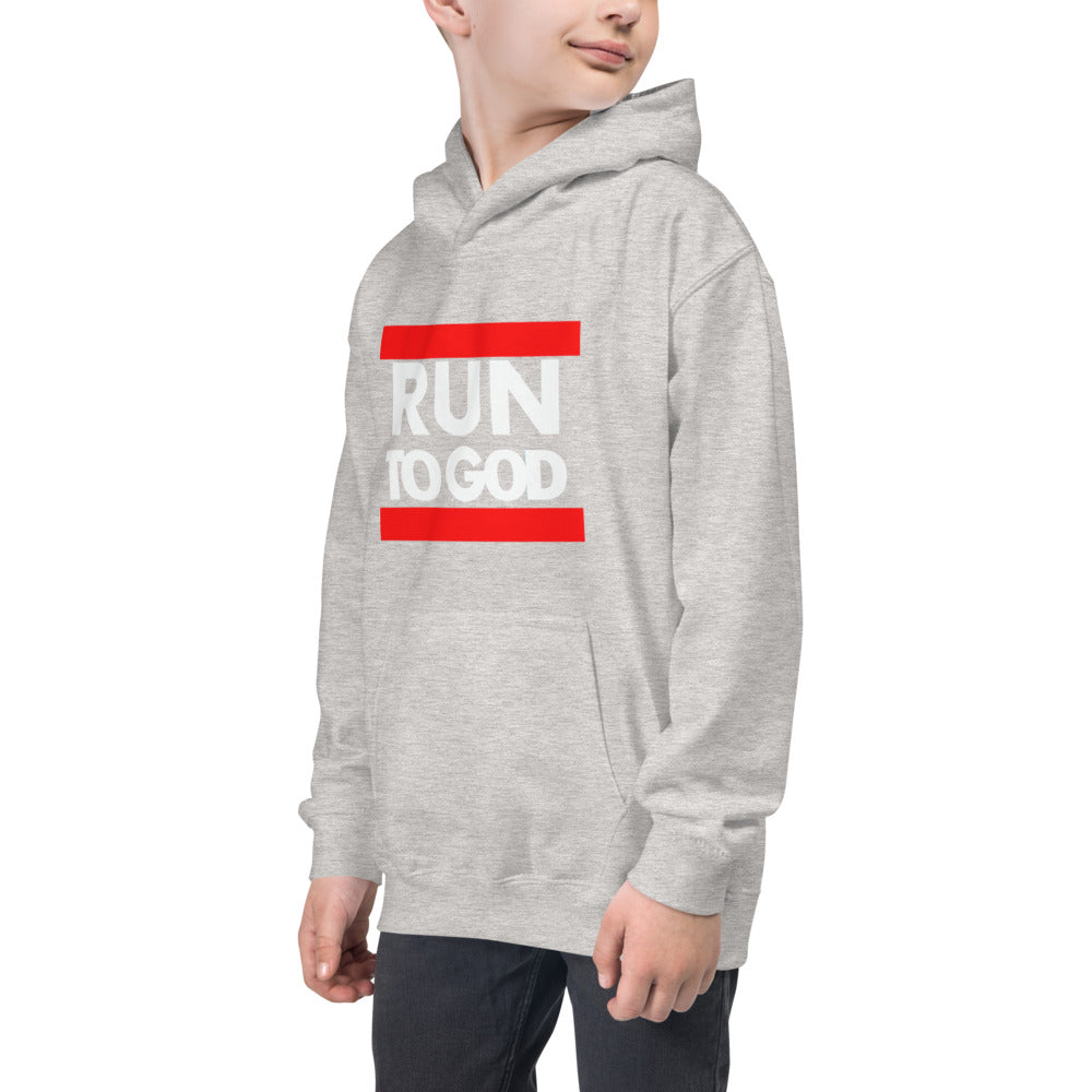 Run to God Kids Hoodie