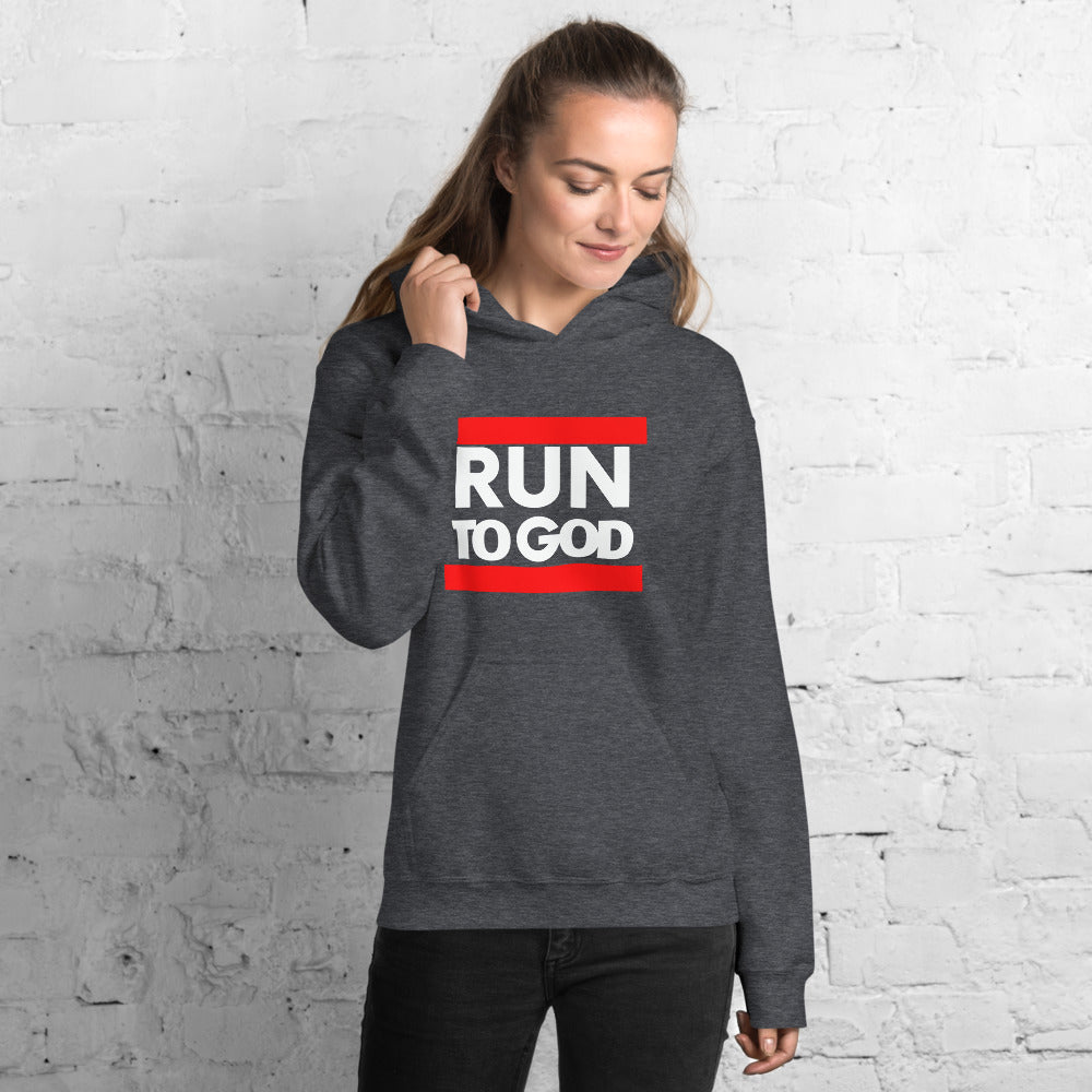 Women Run to God Unisex Hoodie