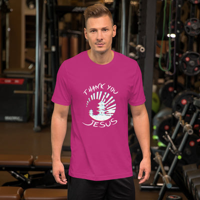 Men's Thank You Jesus Short-Sleeve Unisex T-Shirt