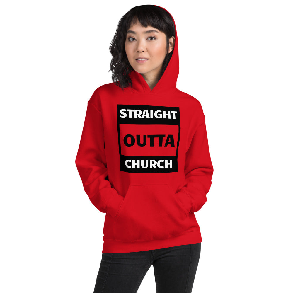 Straight Outta Church Women Unisex Hoodie