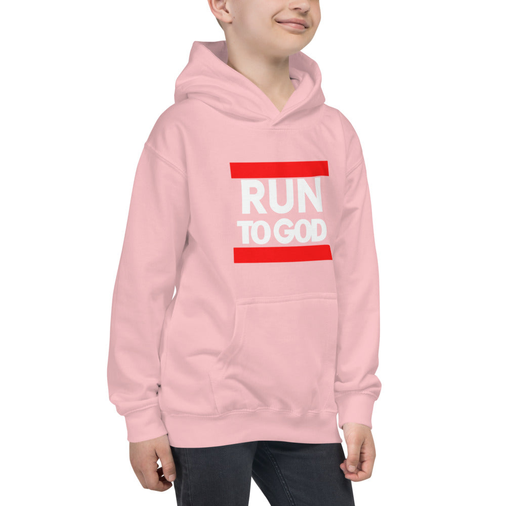 Run to God Kids Hoodie