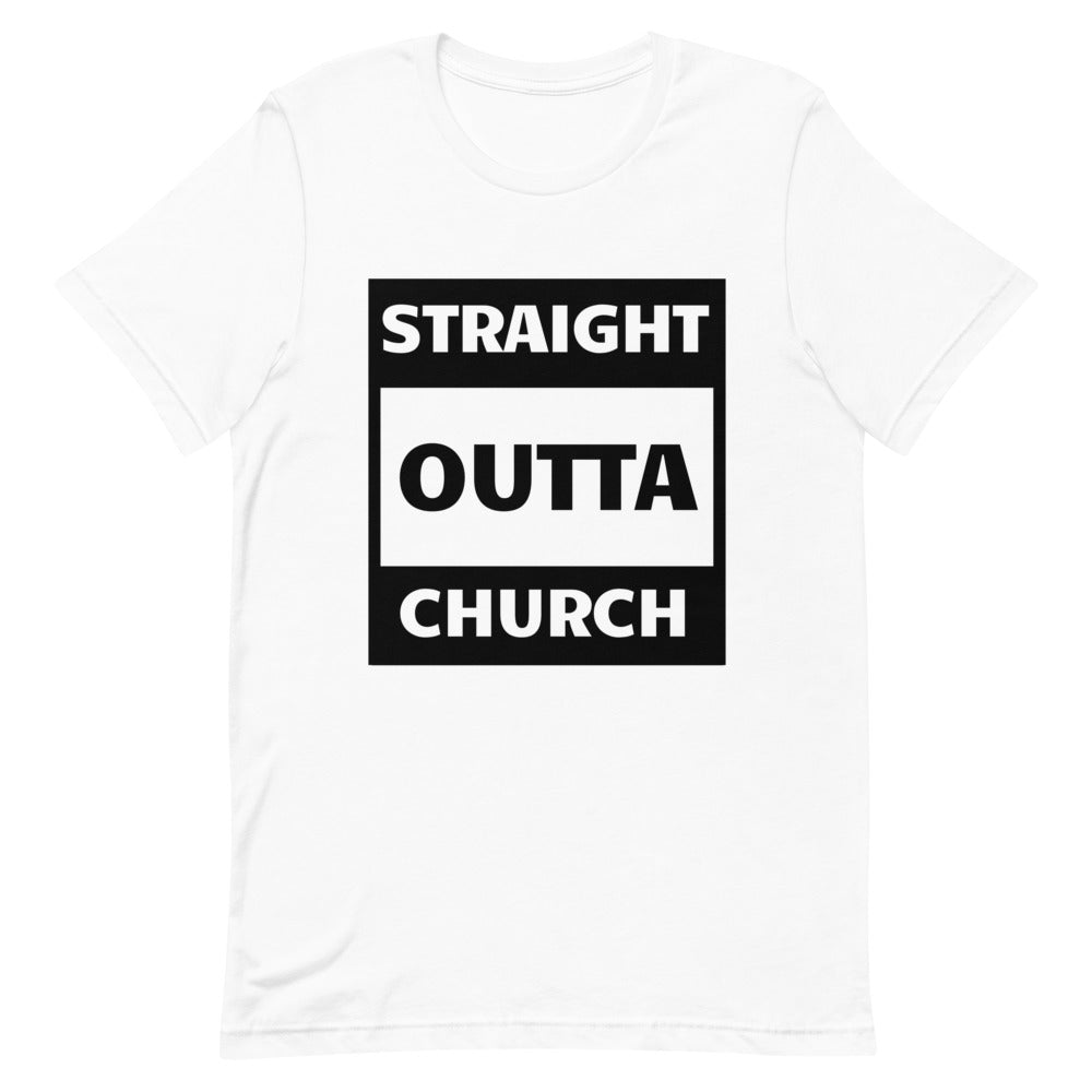 Straight Outta Church Men Short-Sleeve Unisex T-Shirt