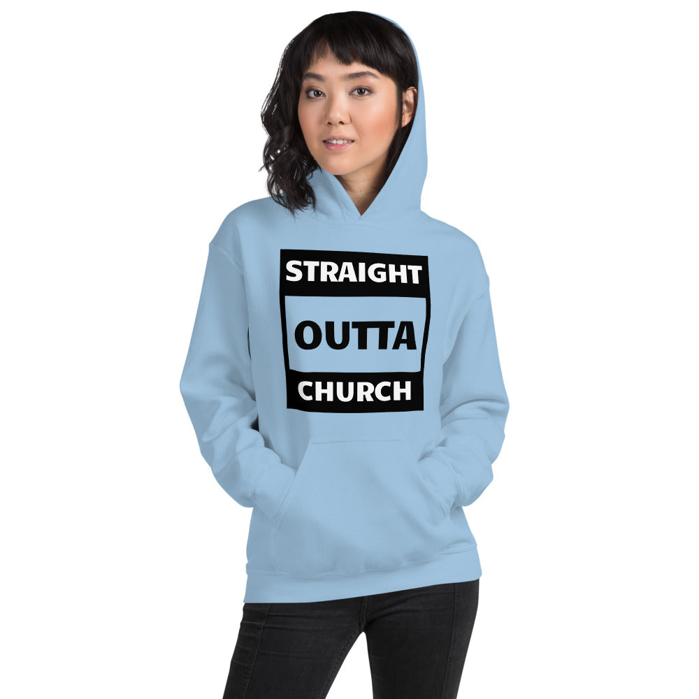 Straight Outta Church Women Unisex Hoodie