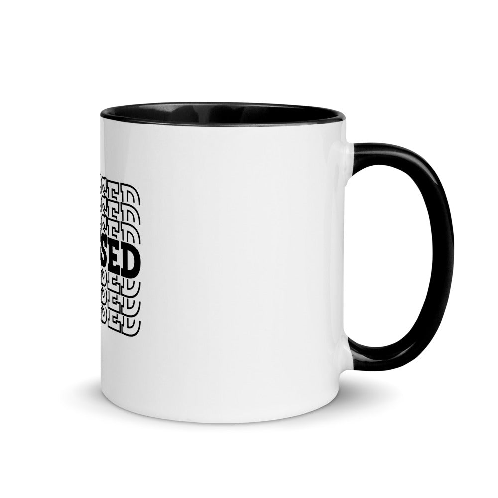 Black Mug with Color Inside