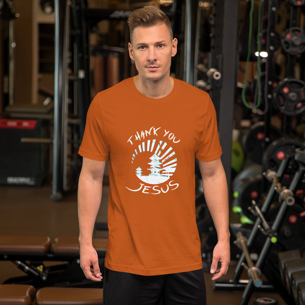 Men's Thank You Jesus Short-Sleeve Unisex T-Shirt