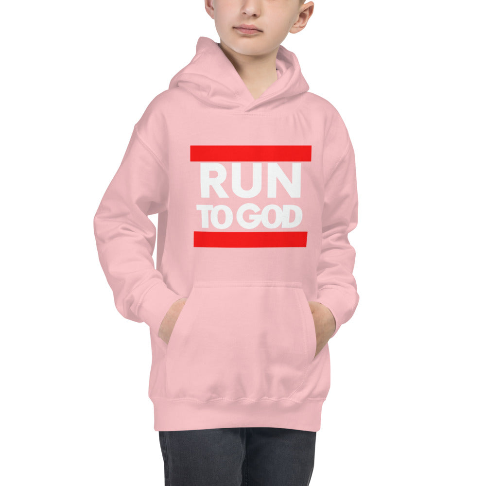 Run to God Kids Hoodie