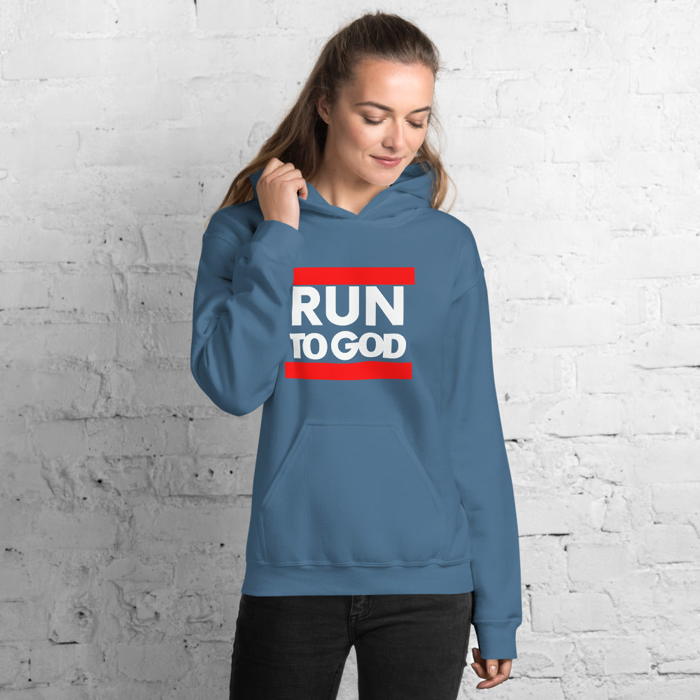 Women Run to God Unisex Hoodie