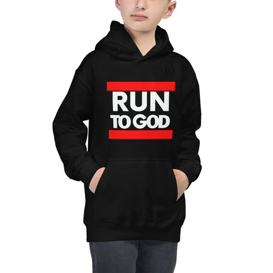 Run to God Kids Hoodie