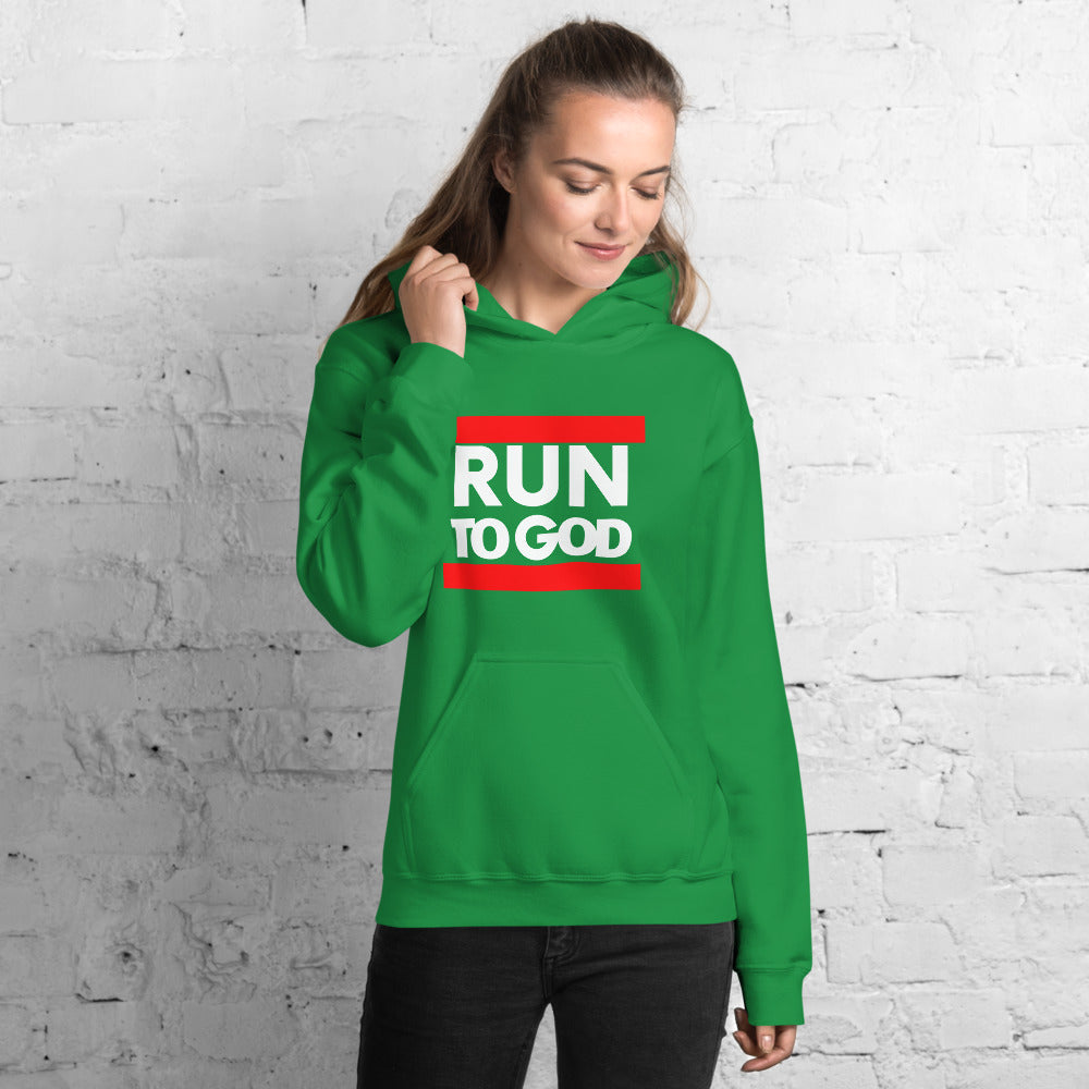 Women Run to God Unisex Hoodie