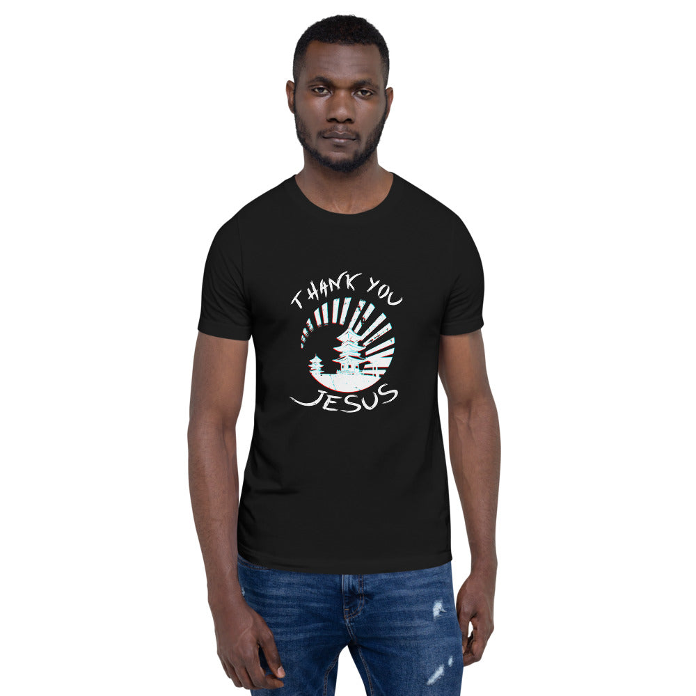 Men's Thank You Jesus Short-Sleeve Unisex T-Shirt