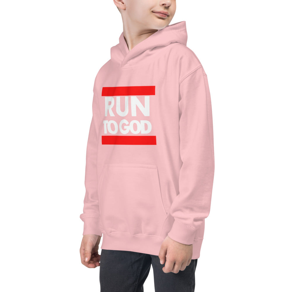 Run to God Kids Hoodie