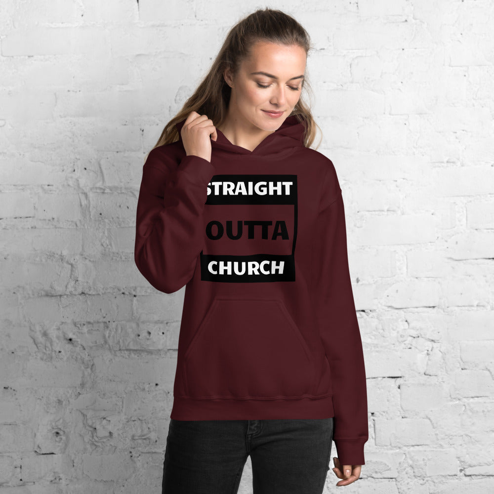 Straight Outta Church Women Unisex Hoodie