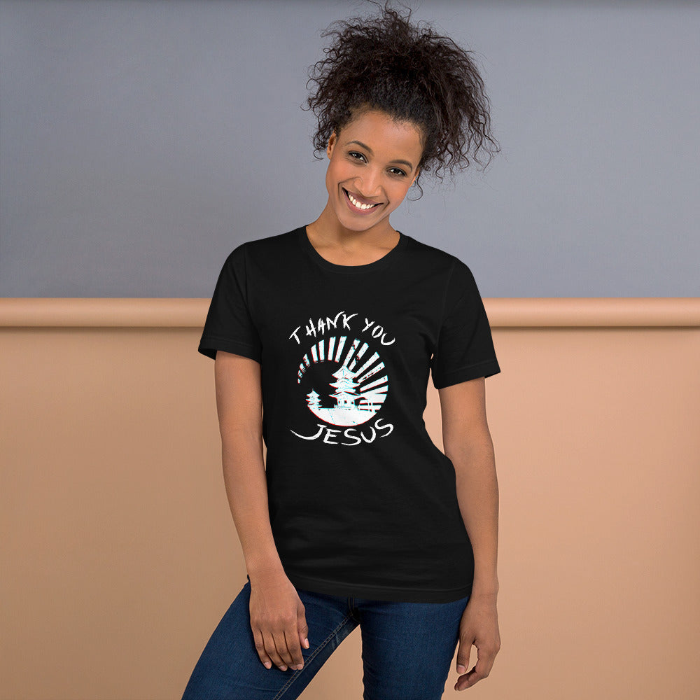 Women Thank You Jesus Short-Sleeve Unisex T-Shirt