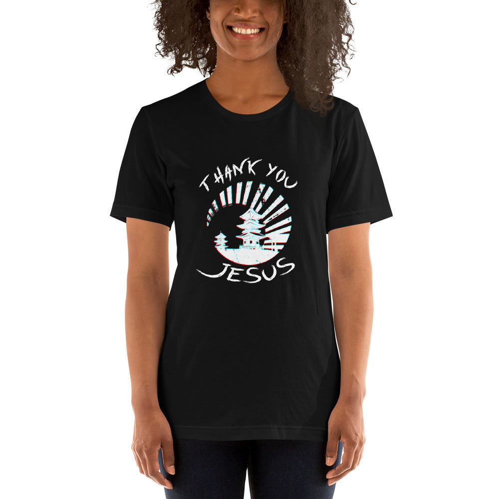 Women Thank You Jesus Short-Sleeve Unisex T-Shirt