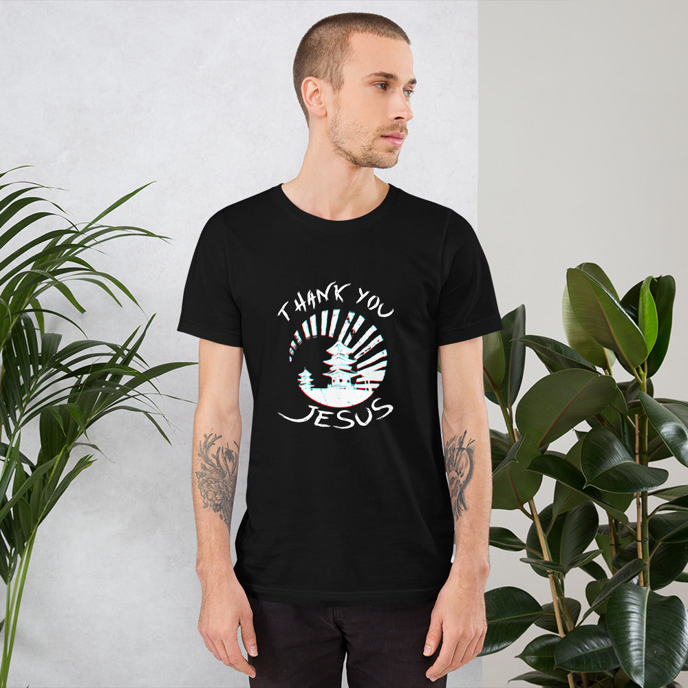 Men's Thank You Jesus Short-Sleeve Unisex T-Shirt