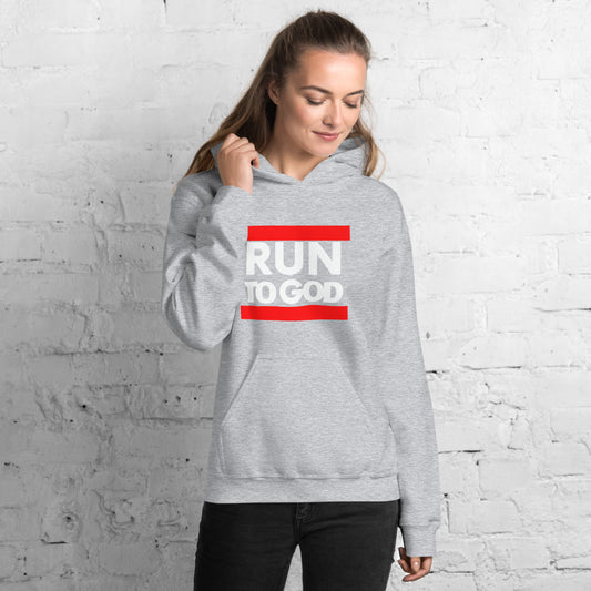 Women Run to God Unisex Hoodie