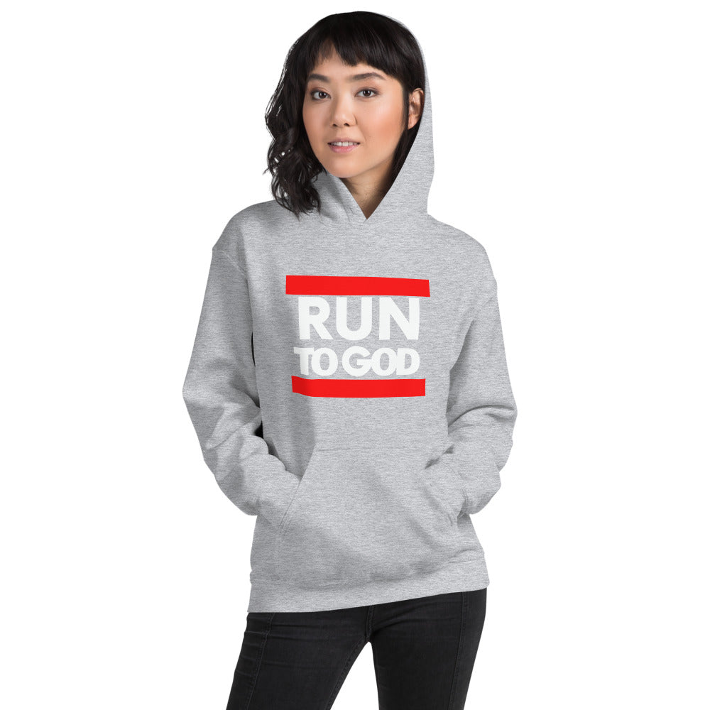 Women Run to God Unisex Hoodie