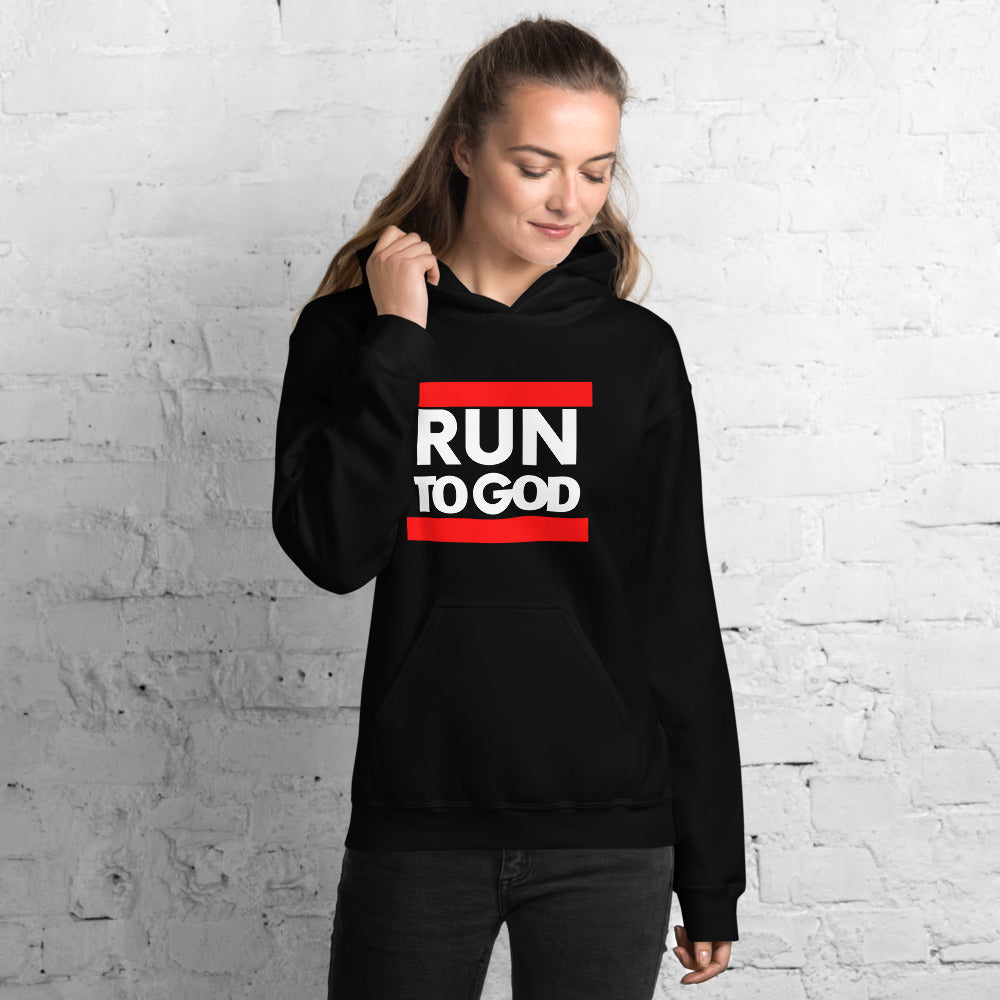 Women Run to God Unisex Hoodie