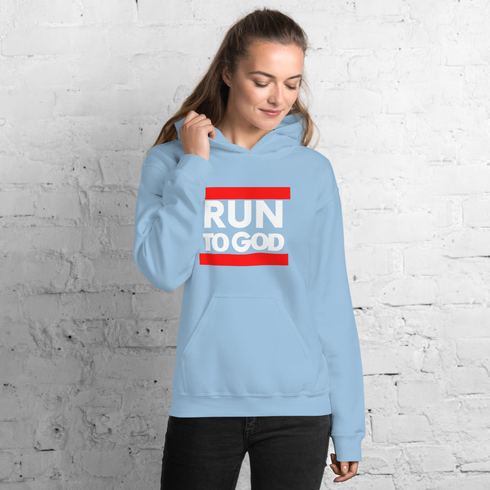 Women Run to God Unisex Hoodie