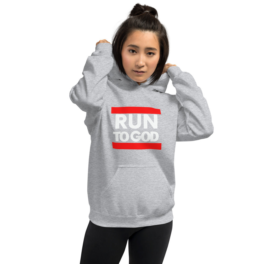 Women Run to God Unisex Hoodie