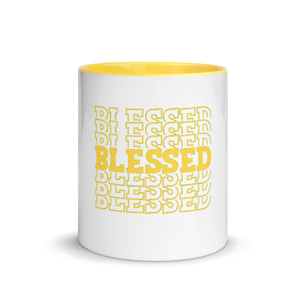 Yellow Mug with Color Inside