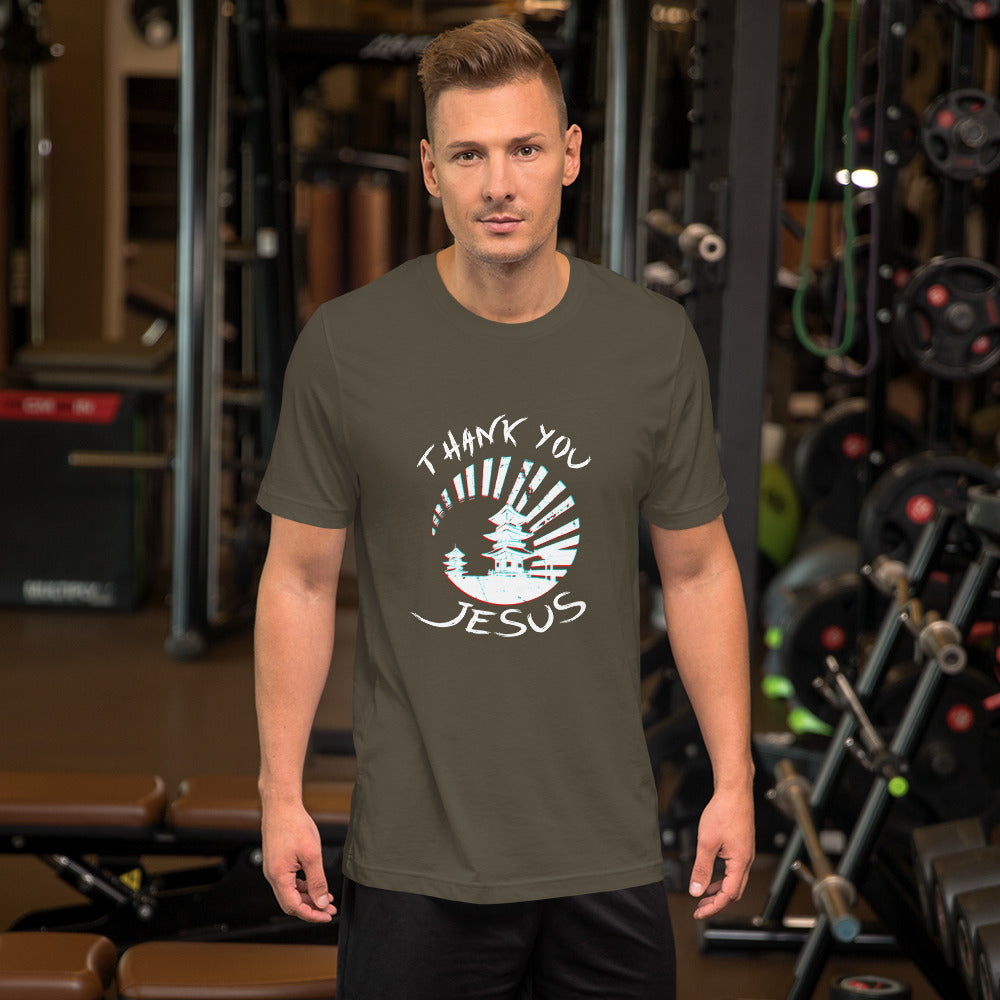 Men's Thank You Jesus Short-Sleeve Unisex T-Shirt