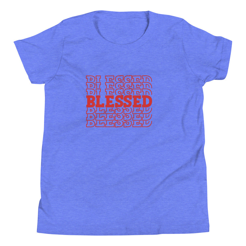 Red Blessed Youth Short Sleeve T-Shirt