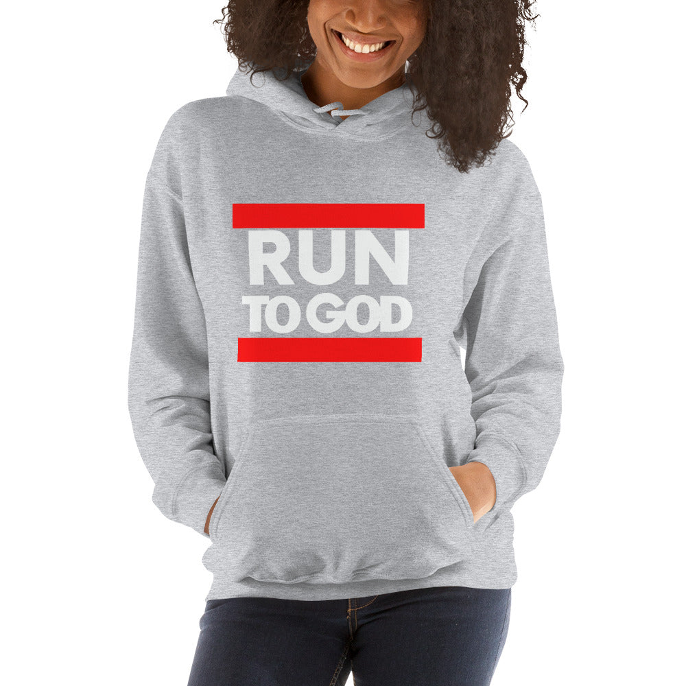 Women Run to God Unisex Hoodie