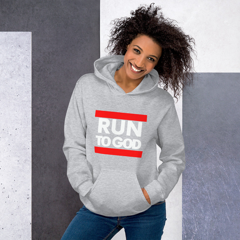 Women Run to God Unisex Hoodie