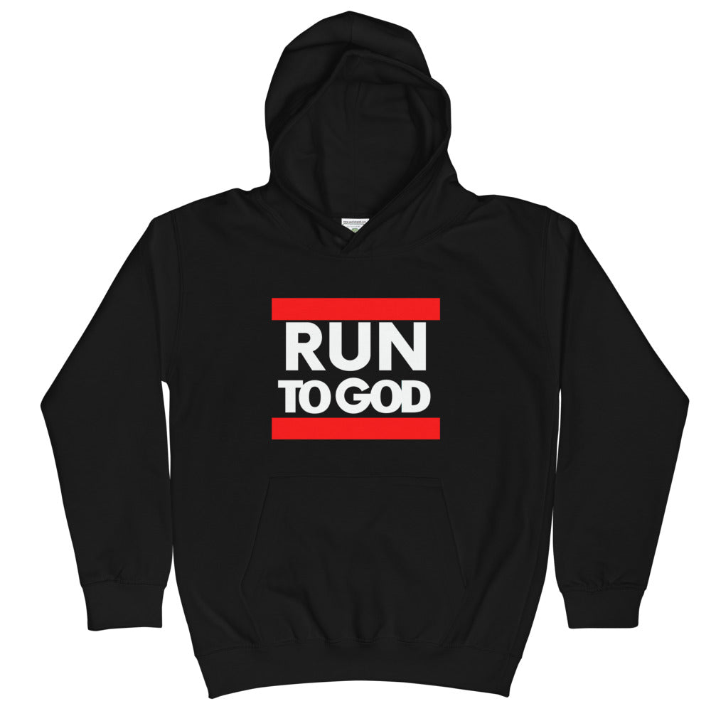 Run to God Kids Hoodie