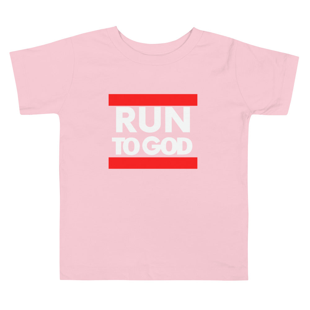 White Run Toddler Short Sleeve Tee