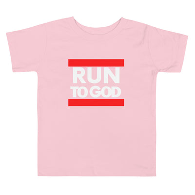 White Run Toddler Short Sleeve Tee