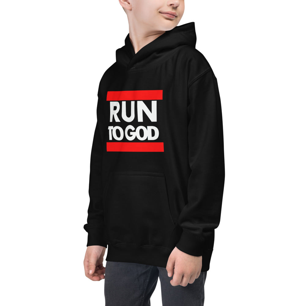 Run to God Kids Hoodie