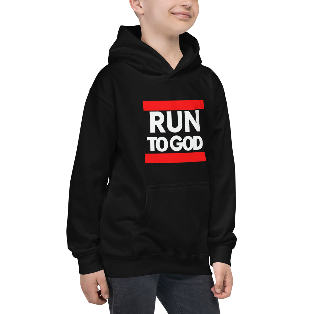 Run to God Kids Hoodie