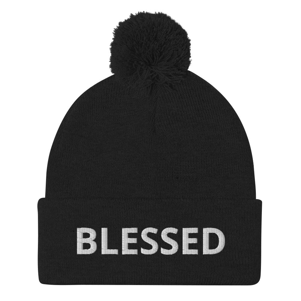 Blessed Pom-Pom Beanie