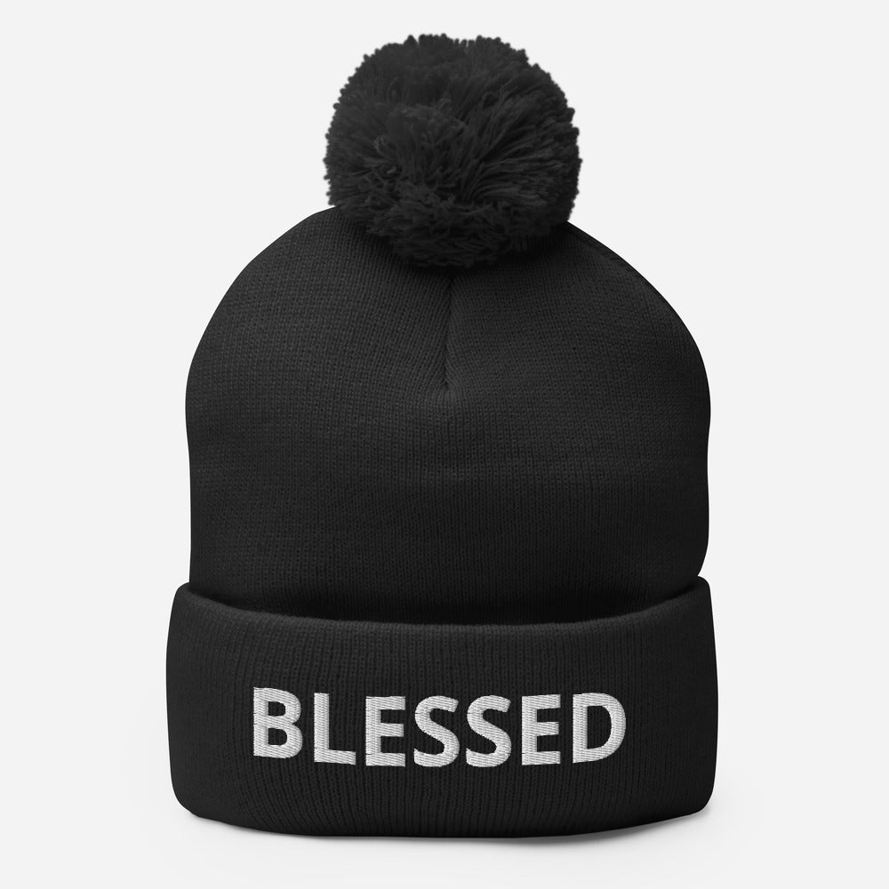 Blessed Pom-Pom Beanie